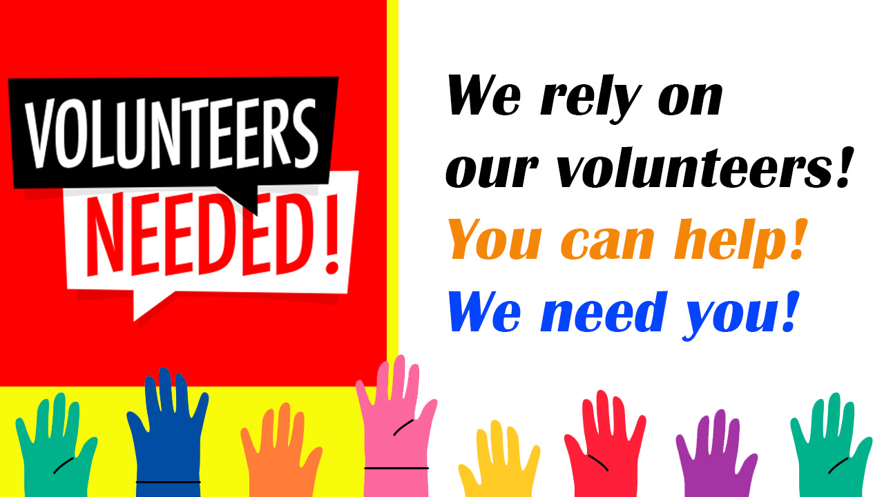 volunteers needed